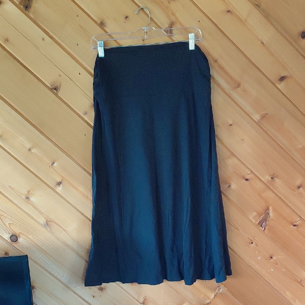 Patagonia Elegant Black A-Line Skirt